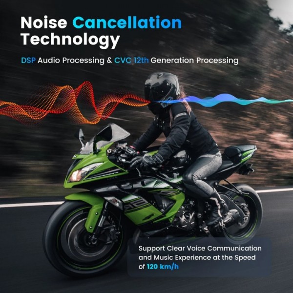 GEARELEC GX10 Motorcycle Bluetooth Headset